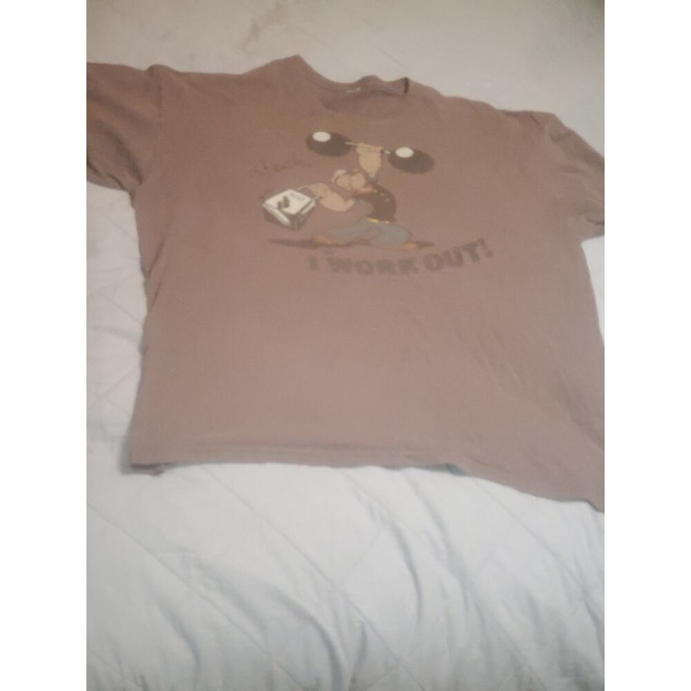 Vintage Popeye Shirt armpit to armpit measurements are 22 in